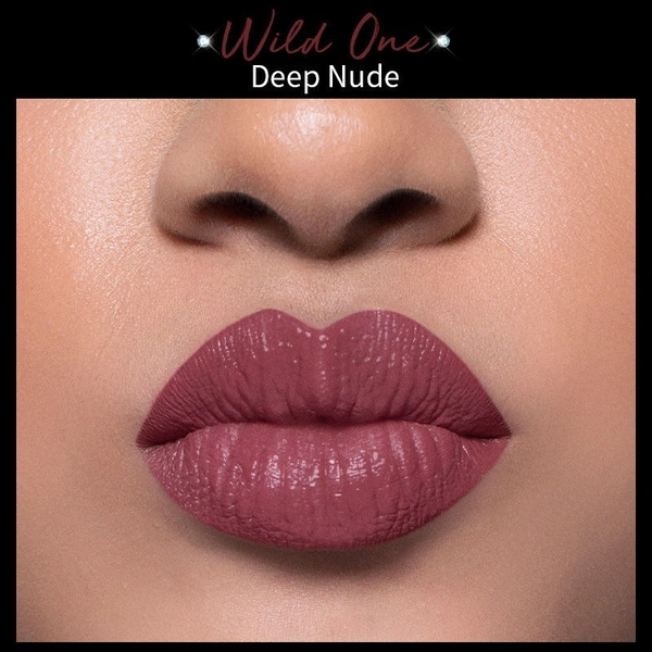NYKAA Nykaa 8 Hour Lasting Full Cover Matte Gloss - Wild One