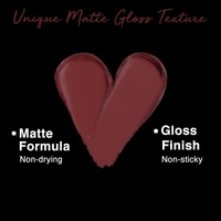 NYKAA Nykaa 8 Hour Lasting Full Cover Matte Gloss - Wild One