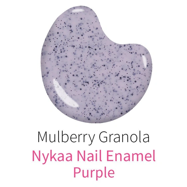 NYKAA Nykaa Cookie Crumble Nail Enamel Polish - Mulberry Granola 254