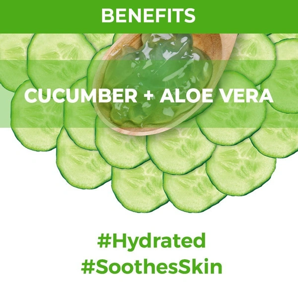 NYKAA Nykaa Skin Secrets Indian Rituals Cucumber + Aloe Vera Sheet Mask For Toned & Hydrated Skin