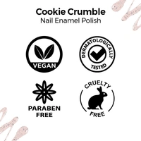 NYKAA Nykaa Cookie Crumble Nail Enamel Polish - Caramel Cracker 253