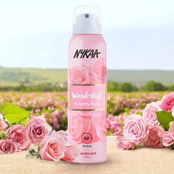 Wanderlust Deodorant Spray - Country Rose