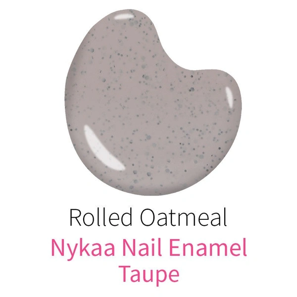NYKAA Nykaa Cookie Crumble Nail Enamel Polish - Rolled Oatmeal 260