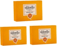 SKINELLA Natural Handmade Soap with Essential Oils (Orange Zest) (3 x 33.33 g)