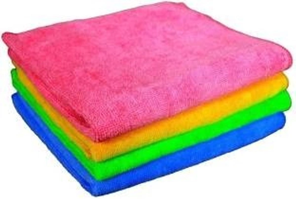 Stnemrag Microfiber Cloth Wet and Dry Microfiber, Steel, Glass, Aluminium Cleaning Cloth (4 Units)