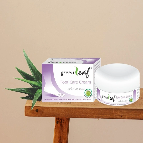 GREEN LEAF Greenleaf Foot Care Cream 50gm x 2 Pack Of 