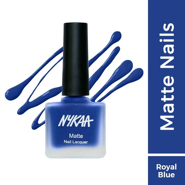 Nykaa Matte Nail Enamel Polish - Blueberry Compote 119