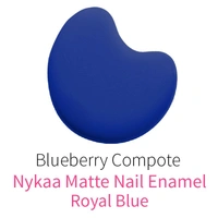 Nykaa Matte Nail Enamel Polish - Blueberry Compote 119