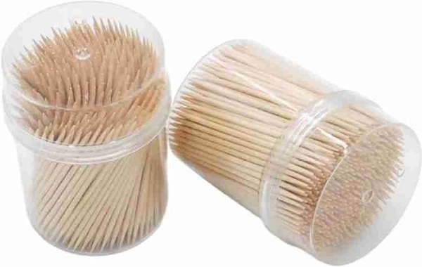 Stnemrag Wooden Toothpicks (400 Pc) (Pack of 2)