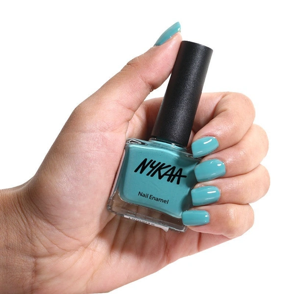 NYKAA Nykaa Nail Enamel Polish - So Teal-Icious 68