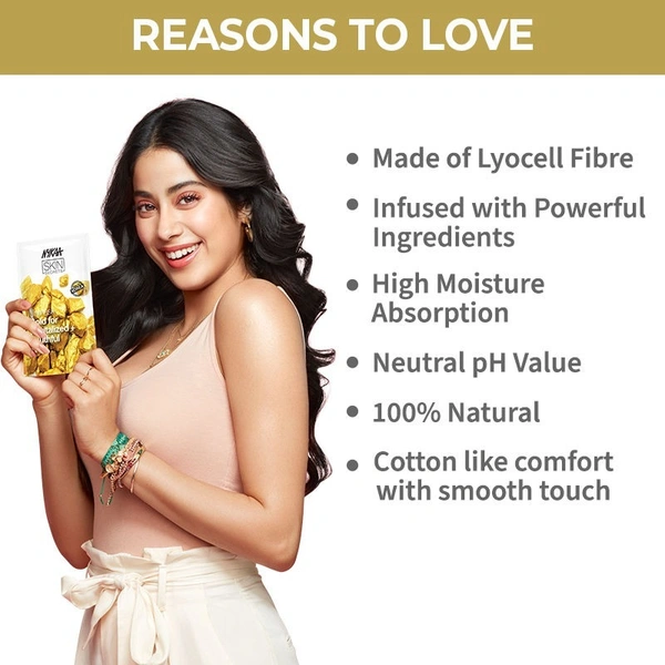 NYKAA Nykaa Skin Secrets Exotic Indulgence Gold Sheet Mask For Revitalized & Youthful Skin