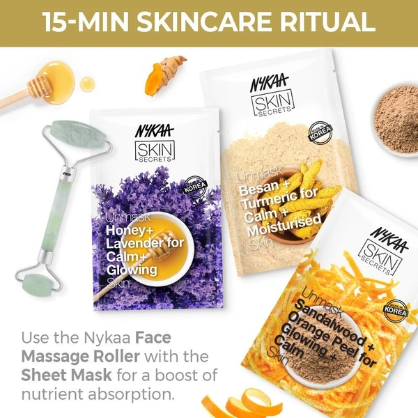 NYKAA Nykaa Skin Secrets Exotic Indulgence Gold Sheet Mask For Revitalized & Youthful Skin