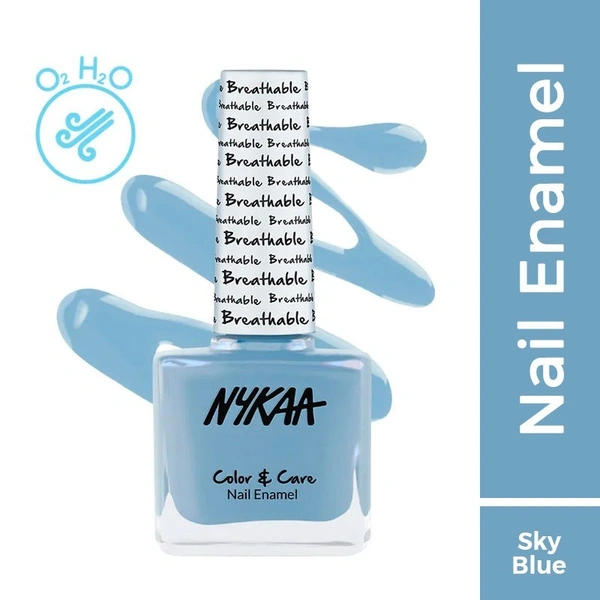 Nykaa Breathable Nail Enamel - Sea Breeze - 328