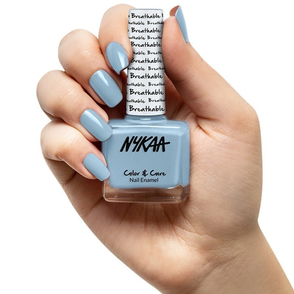 Nykaa Breathable Nail Enamel - Sea Breeze - 328