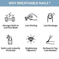 Nykaa Breathable Nail Enamel - Sea Breeze - 328