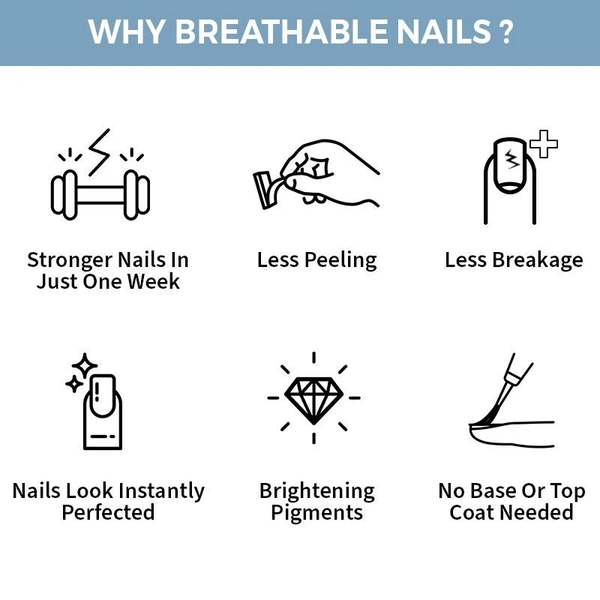Nykaa Breathable Nail Enamel - Sea Breeze - 328