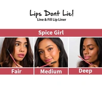 NYKAA Nykaa Lips Don't Lie! Waterproof Line & Fill Lip Liner - Spice Girl 15
