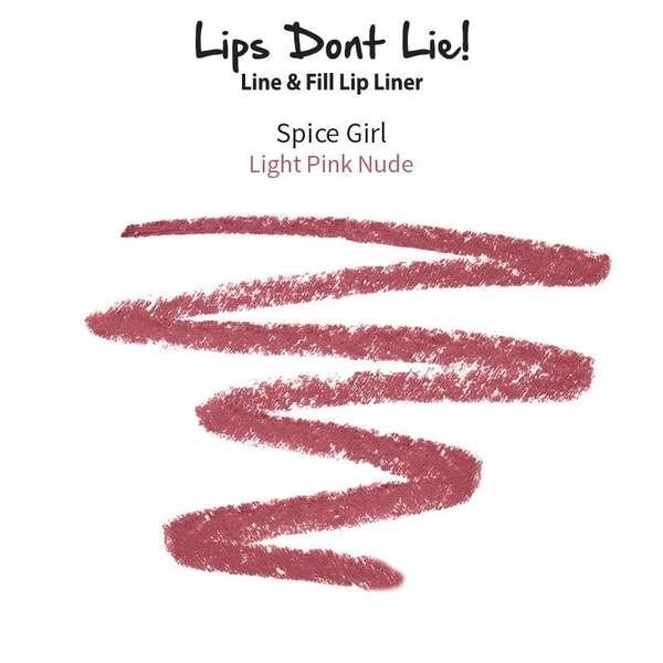 NYKAA Nykaa Lips Don't Lie! Waterproof Line & Fill Lip Liner - Spice Girl 15