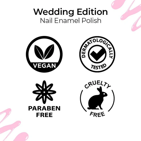 Nykaa Wedding Edition Nail Enamel Polish - Delicate Daisy! 266