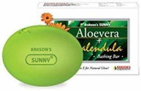 Sunny SUNNY Turmeric Soap + aloevera Soap (75 GM X 4 PC) (4 x 75 g)
