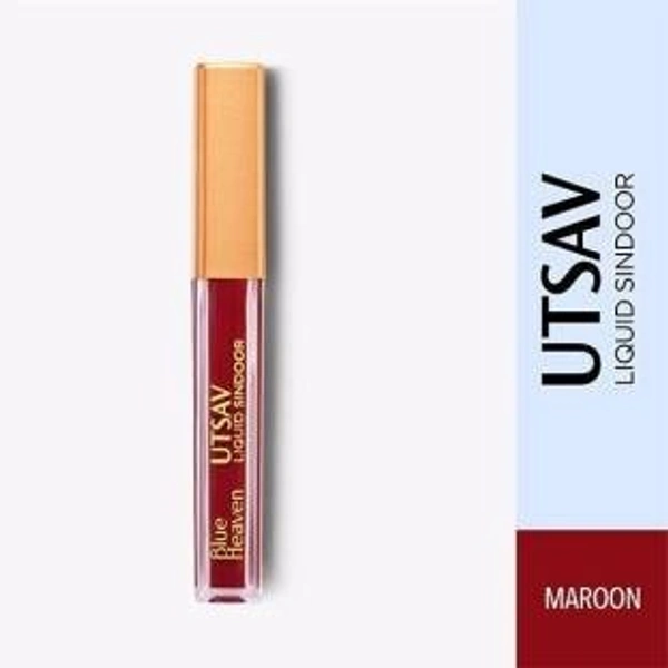 UTSAV BLUE HEAVEN Ustav Sindoor (Maroon) - Lonestar, 1