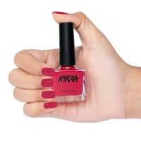 NYKAA Nykaa Nail Enamel Polish - Hot Pink Poppy 108