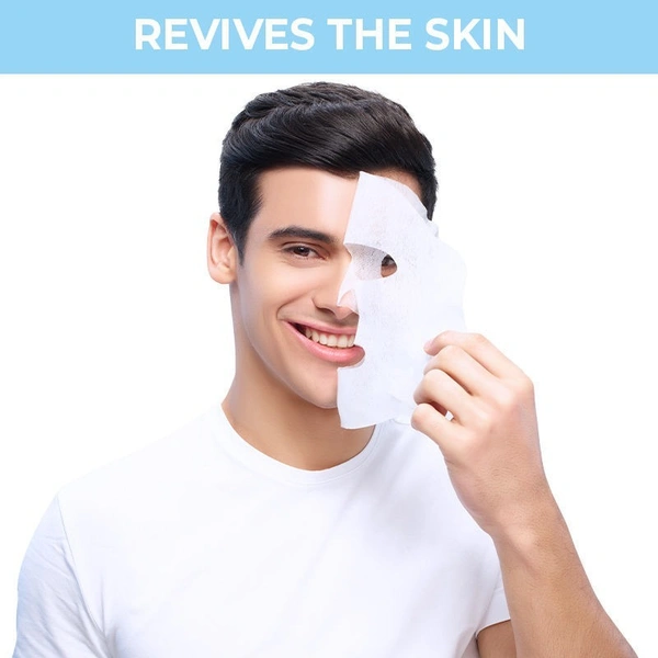 NYKAA Nykaa Skin Secrets Active Solutions Pearl + Hyaluronic Acid Sheet Mask For Glowing Skin