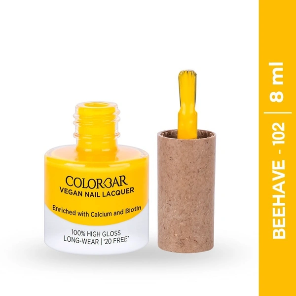 Colorbar Vegan Nail Lacquer - Beehave