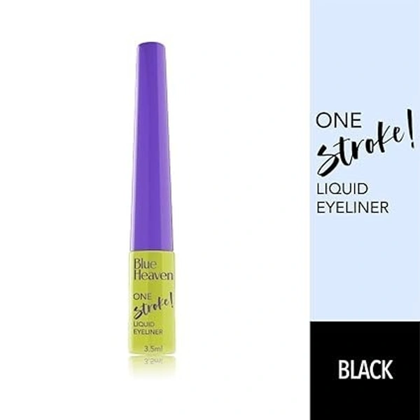 BLUE HEAVEN One stroke Liquid Eyeliner 3.5 ml (Black)