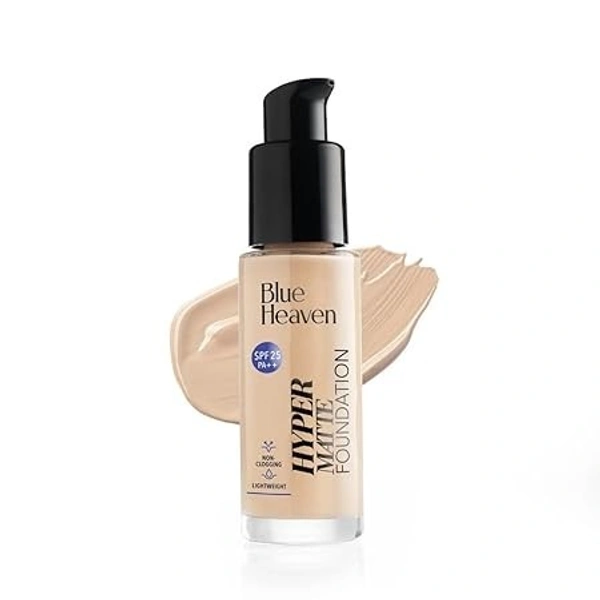 Blue Heaven BLUE HEAVEN High Coverage Foundation - Vanila 101 Compact (Vanila, 8 g) - 1
