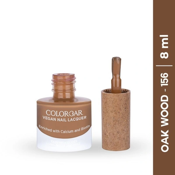 Colorbar Vegan Nail Lacquer - Oak Wood