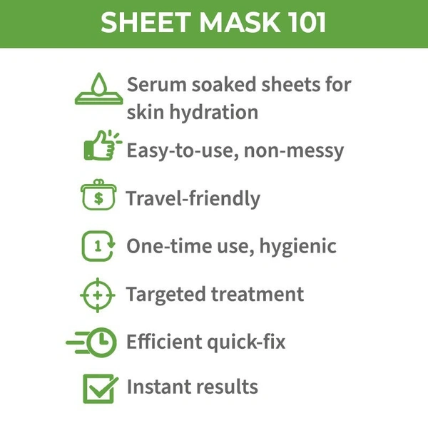 NYKAA Nykaa Skin Secrets Exotic Indulgence Charcoal + Bamboo Sheet Mask