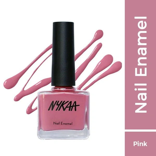 NYKAA Nykaa Nail Enamel Polish - Dusky Azalea 129