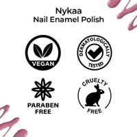 NYKAA Nykaa Nail Enamel Polish - Dusky Azalea 129