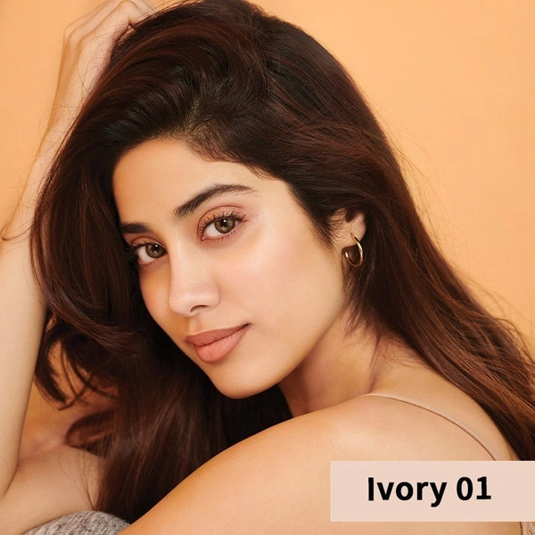 Nykaa All Day Matte 12Hr Oil Control Face Compact Powder With SPF 15 PA ++ - Ivory 01 - 2
