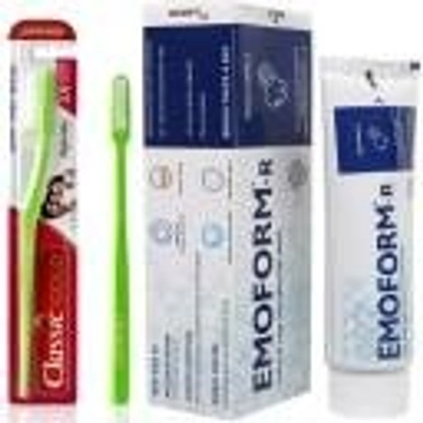 EMOFORM Emoform R Toothpaste 100 G + Super Soft Toothbrush (2 Items in the set) - 1