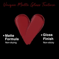 Nykaa 8 Hour Lasting Full Cover Matte Gloss - Glam Diva