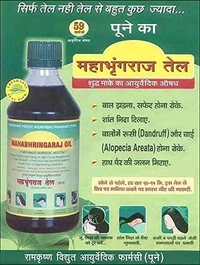 MAHABHRINGRAJ OIL Ramakrishna Vidyut Ayurved Pharmacy Maka Mahabhringaraj Oil, 100 ml - 100ML