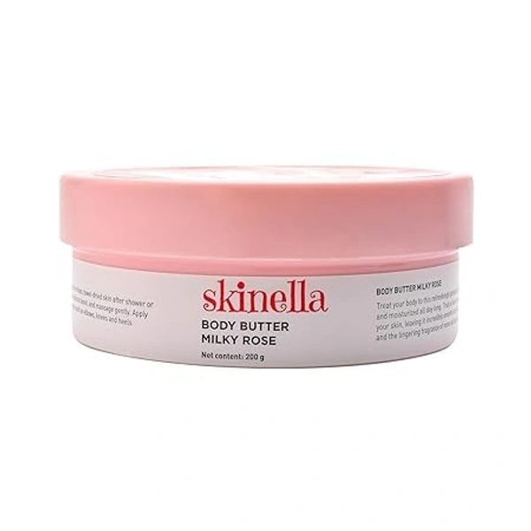SKINELLA Milky Rose Body Butter (200 g) - 240g