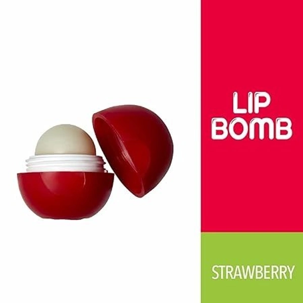 BLUE HEAVEN Lip Bomb, Strawberry (8G) Strawberry (Pack of: 1, 8 g)