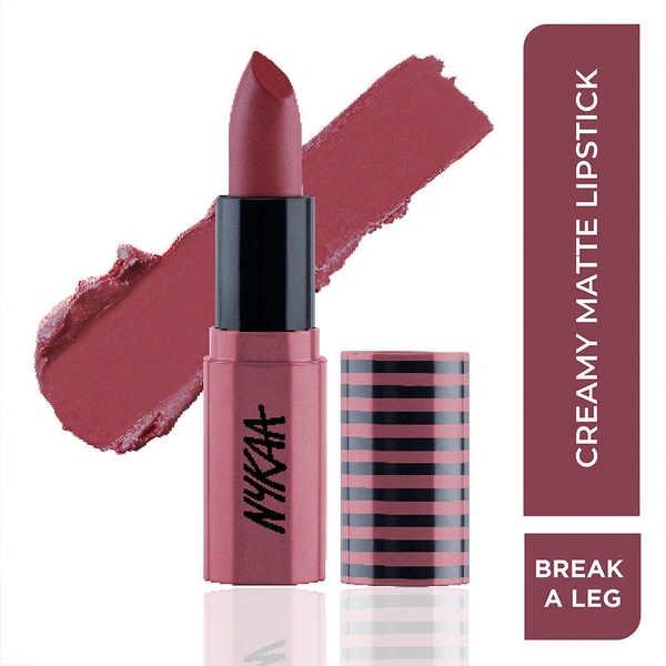 NYKAA Nykaa So Creme! Creamy Matte Lipstick - Break a Leg