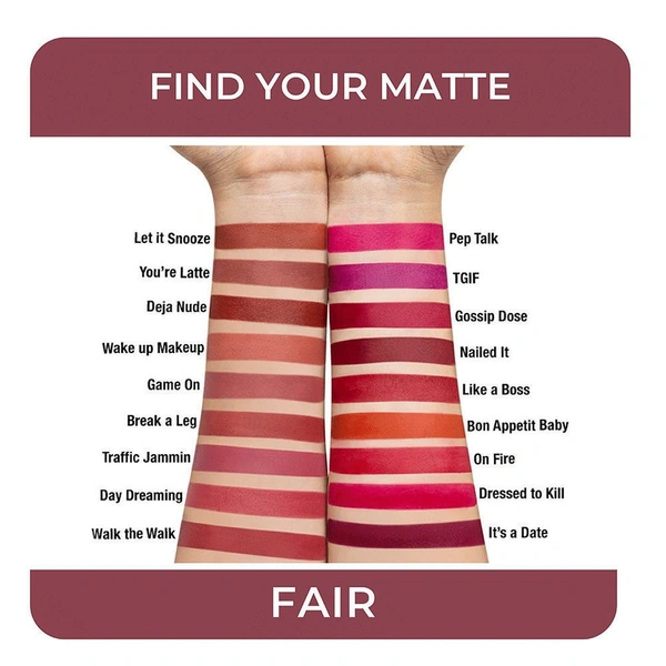 NYKAA Nykaa So Creme! Creamy Matte Lipstick - Break a Leg