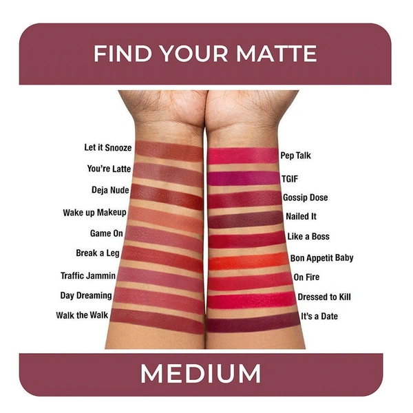 NYKAA Nykaa So Creme! Creamy Matte Lipstick - Break a Leg