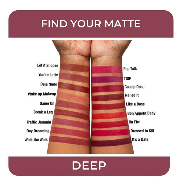 NYKAA Nykaa So Creme! Creamy Matte Lipstick - Break a Leg