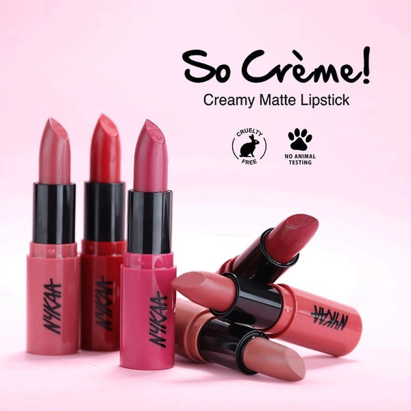 NYKAA Nykaa So Creme! Creamy Matte Lipstick - Game On