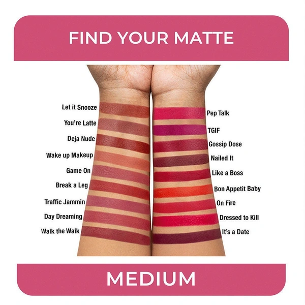NYKAA Nykaa So Creme! Creamy Matte Lipstick - Pep Talk