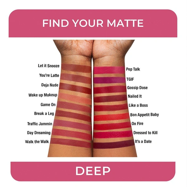 NYKAA Nykaa So Creme! Creamy Matte Lipstick - Pep Talk