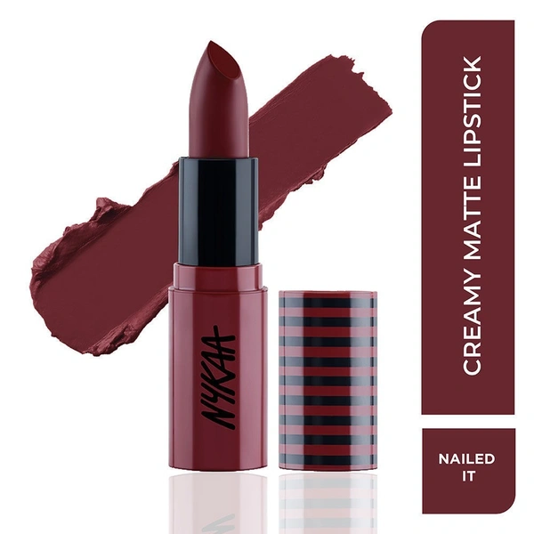 NYKAA Nykaa So Creme! Creamy Matte Lipstick - Nailed It