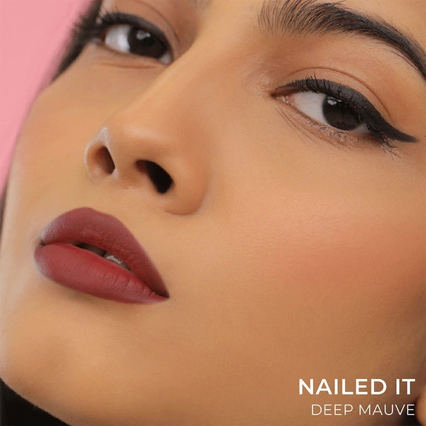 NYKAA Nykaa So Creme! Creamy Matte Lipstick - Nailed It