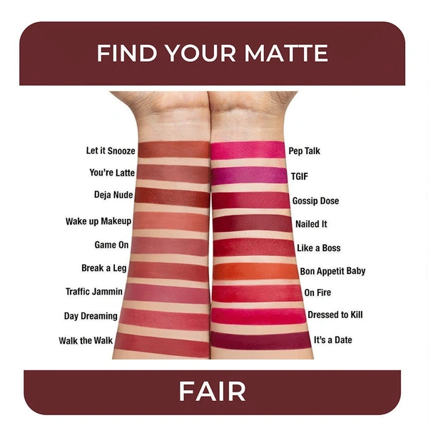 NYKAA Nykaa So Creme! Creamy Matte Lipstick - Nailed It